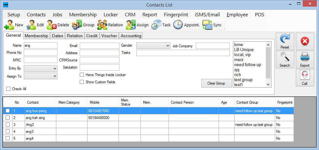 CRM Offline Feature