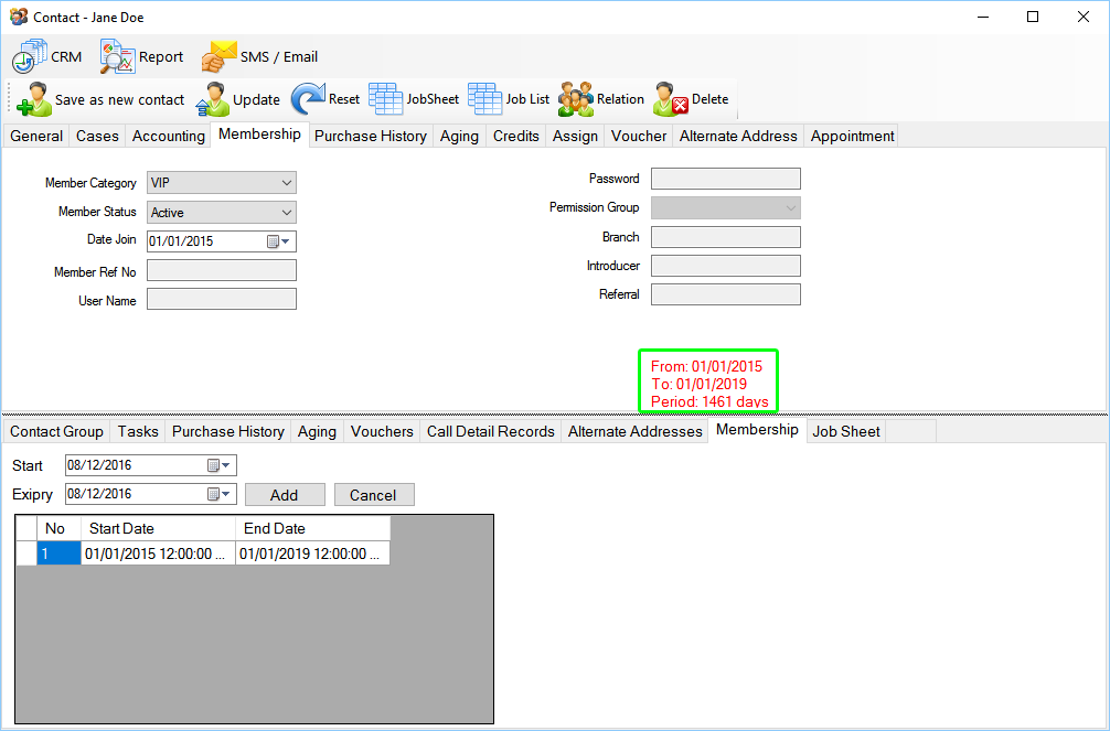 CRM Membership System Client Relationship Management System iCRM